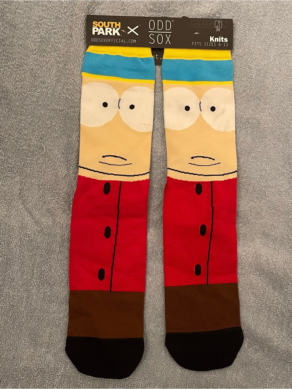 South Park Socks Hot Sox Size 6-13 Unisex NWT Comedy Central